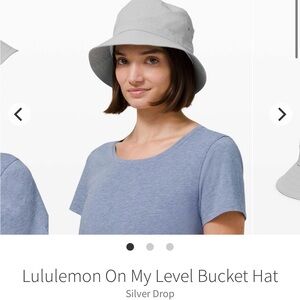 lululemon athletica Silver on my level Bucket Hat